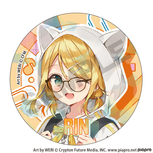 『初音ミク』トレーディングきらホロ☆MIX缶バッジ メガネスタイル【BOX】