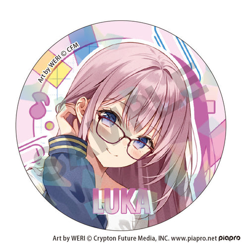 『初音ミク』トレーディングきらホロ☆MIX缶バッジ メガネスタイル【BOX】