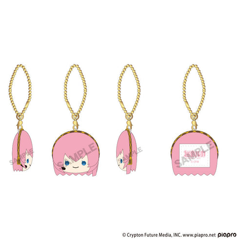 『初音ミク』ぺたふれキーホルダー 巡音ルカ はんなりフェイス