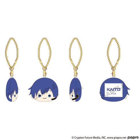 『初音ミク』ぺたふれキーホルダー KAITO はんなりフェイス