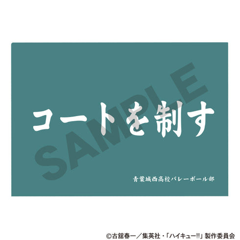 『ハイキュー!!』シングルクリアファイル 青葉城西高校