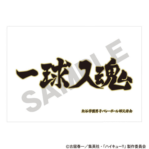 『ハイキュー!!』シングルクリアファイル 梟谷学園高校