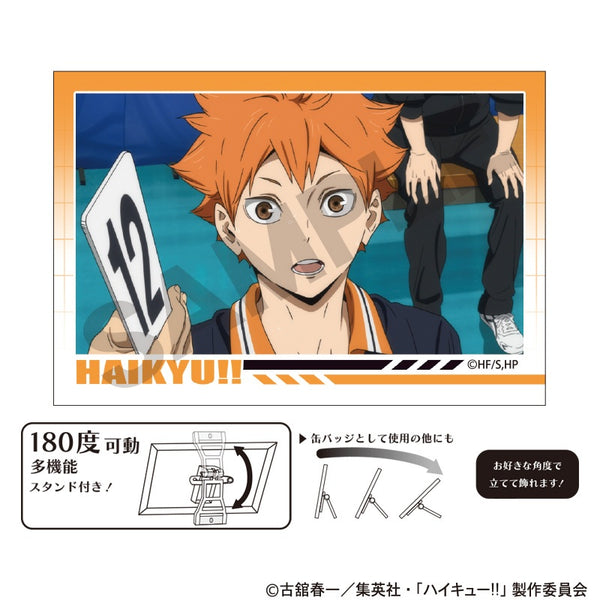 "Haikyū!!" Art Pin: Shōyō Hinata