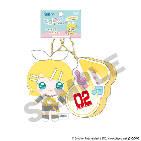 『初音ミク』ニコぬいキーホルダー 鏡音リン