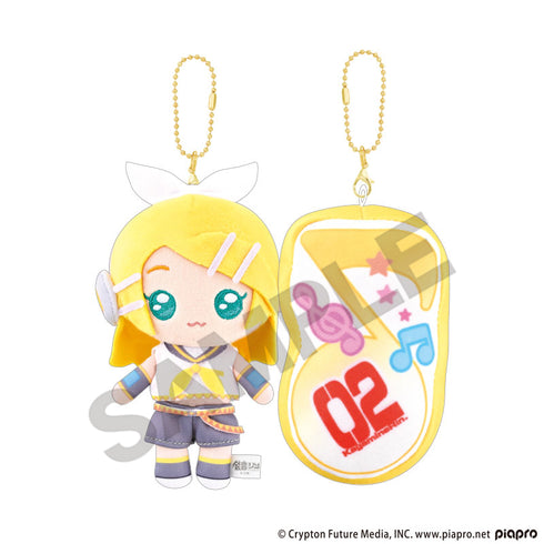 『初音ミク』ニコぬいキーホルダー 鏡音リン