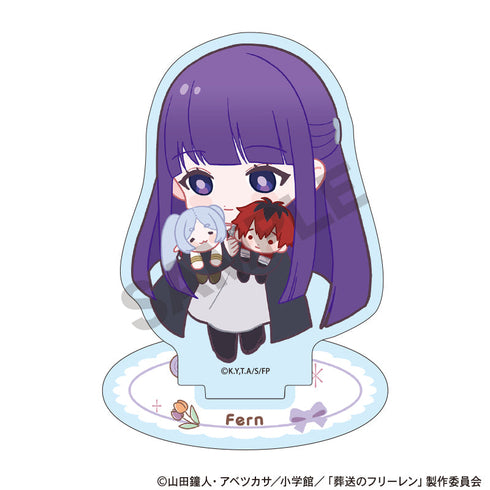 『葬送のフリーレン』アクリルスタンド フェルン 新パーティー ぬいぐるみ抱っこ