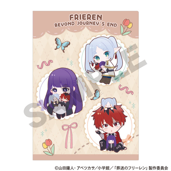 『葬送のフリーレン』シングルクリアファイル ブラウン ぬいぐるみ抱っこ