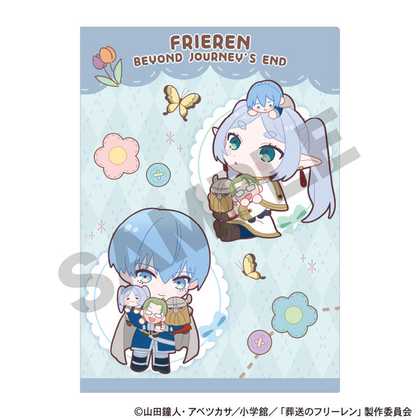 『葬送のフリーレン』シングルクリアファイル ブルー ぬいぐるみ抱っこ