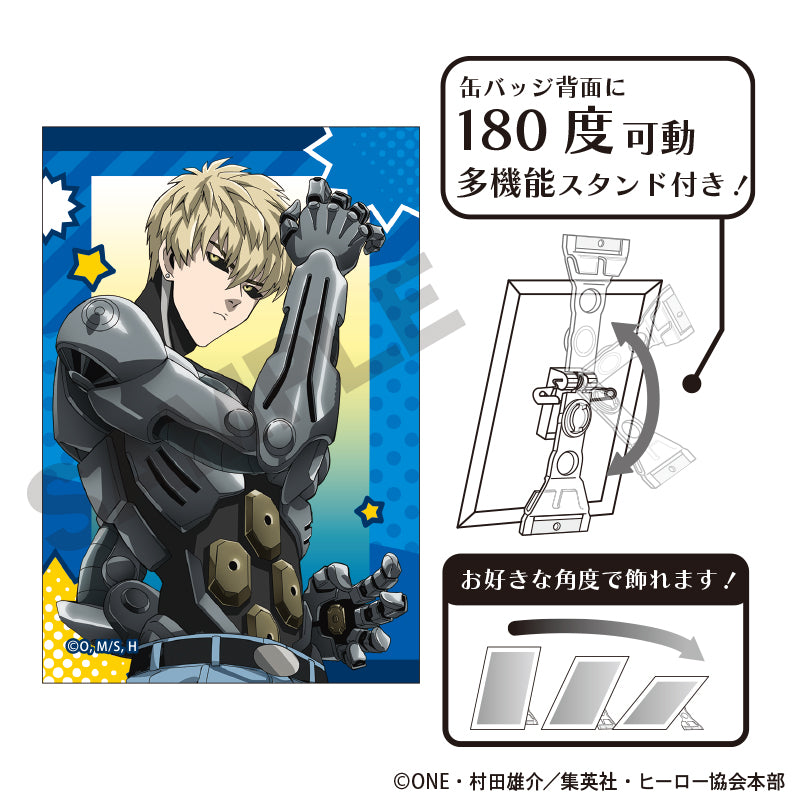 ワンパンマン 秋祭り 缶バッジ ジェノス ワンパンマン』アート缶バッジ ジェノス - Anime Store.JP