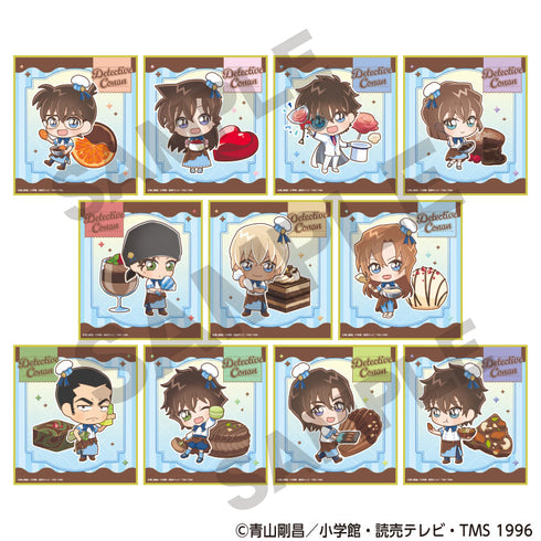 『名探偵コナン』トレーディングミニ色紙 きゃらペコ ショコラティエ【BOX】