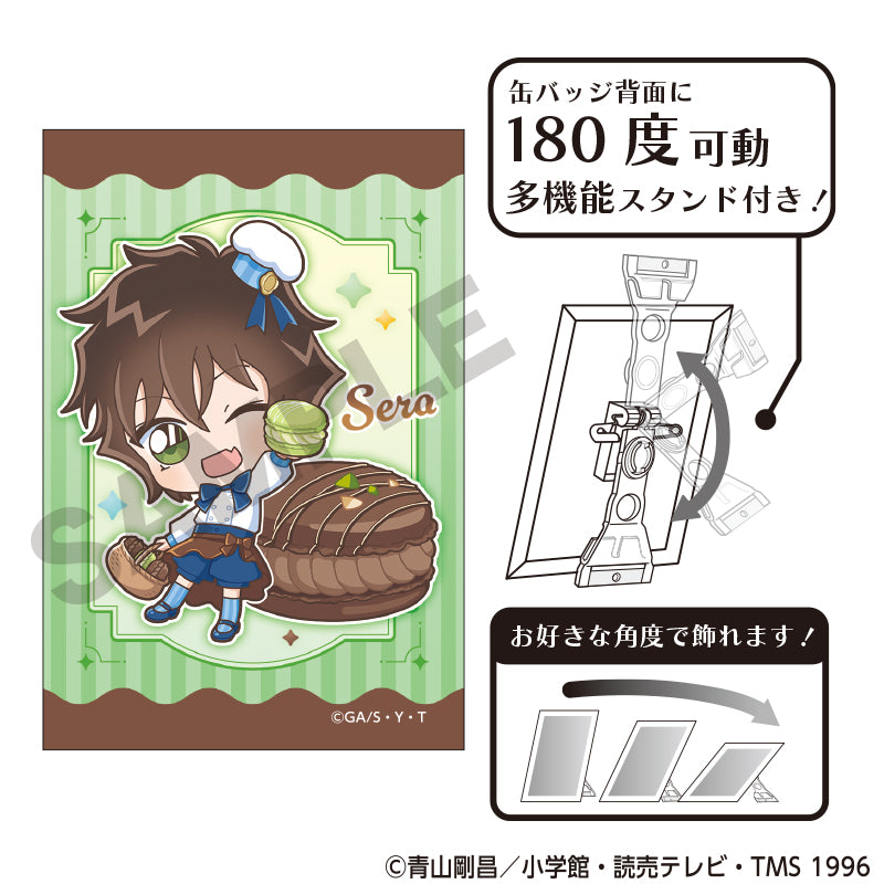 名探偵コナン』アート缶バッジ 世良真純 きゃらペコ ショコラティエ