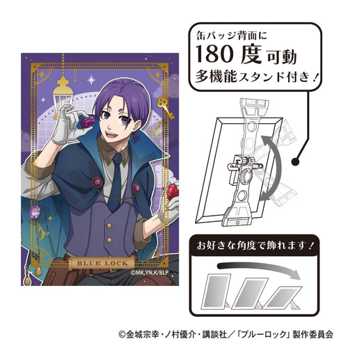 『ブルーロック』アート缶バッジ 御影玲王 シーカー