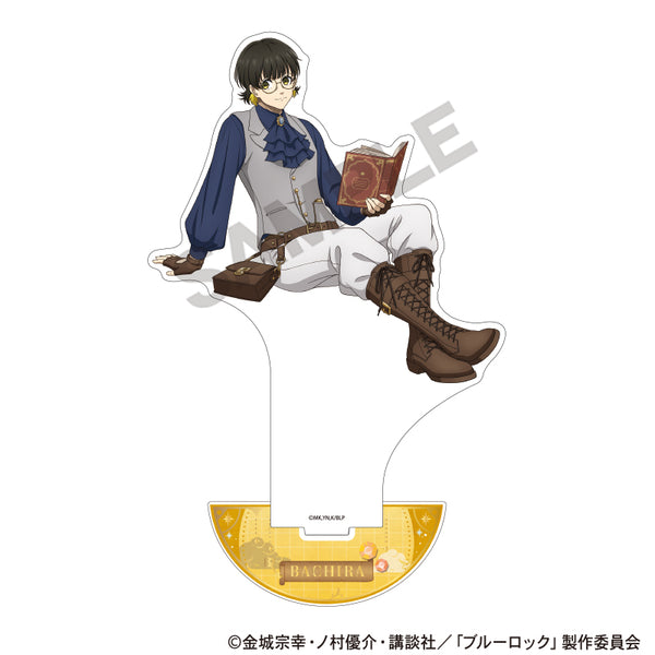 "Blue Lock" Foil-Stamped Acrylic Stand: Hachiraku Maki, Seeker