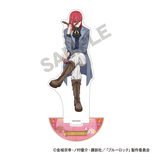 "Blue Lock" Foil-Stamped Acrylic Stand: Hyoma Chigiri (Seeker)