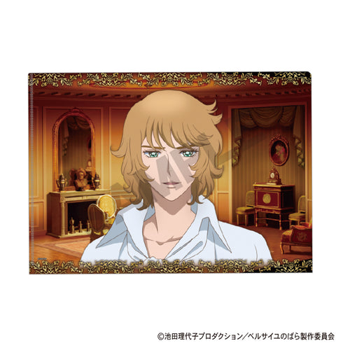 "The Rose of Versailles" Single Clear File: Fersen in Casual Attire