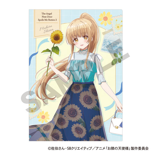 『お隣の天使様にいつの間にか駄目人間にされていた件2』シングルクリアファイル 椎名真昼 四季の彩り 夏