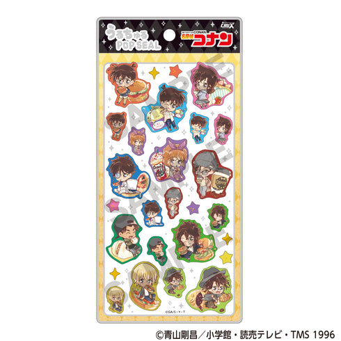 "Detective Conan" Uruchuru POP SEAL Character Peko Junk Food