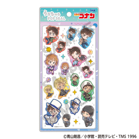 "Detective Conan" Uruchuru POP SEAL Pyon-Chara