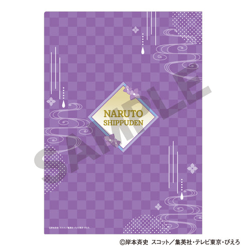 《火影忍者 疾风传》单张文件夹 卡卡西&伊塔奇&波风水门 五月雨