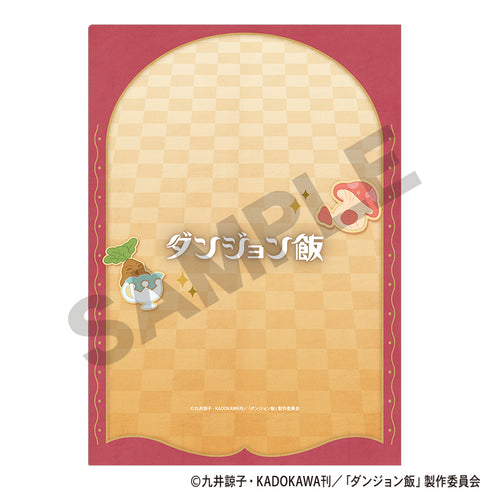 『ダンジョン飯』シングルクリアファイル レッド 童話 ミニキャラ
