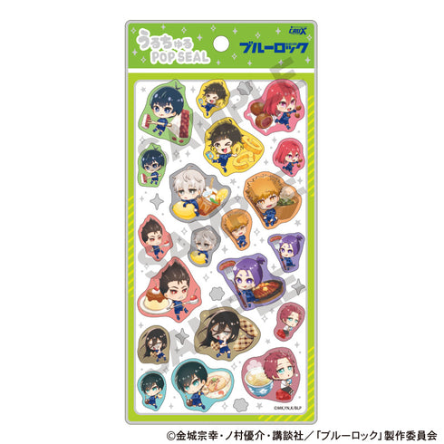 『ブルーロック』うるちゅるPOP SEAL きゃらペコ
