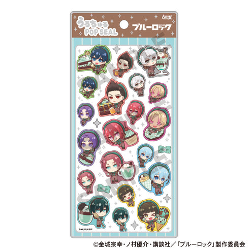『ブルーロック』うるちゅるPOP SEAL きゃらペコ チョコミント