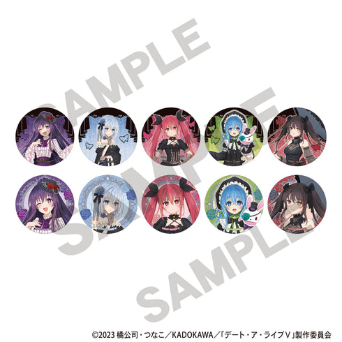 『デート・ア・ライブV』トレーディンググリッター缶バッジ ゴシックドール【BOX】