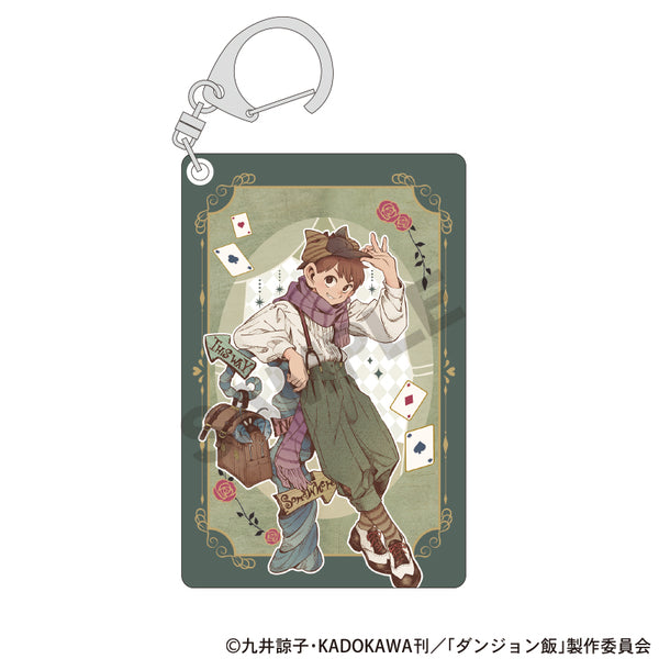 《地城飯》撲克風雙面壓克力鑰匙圈 奇爾查克 童話