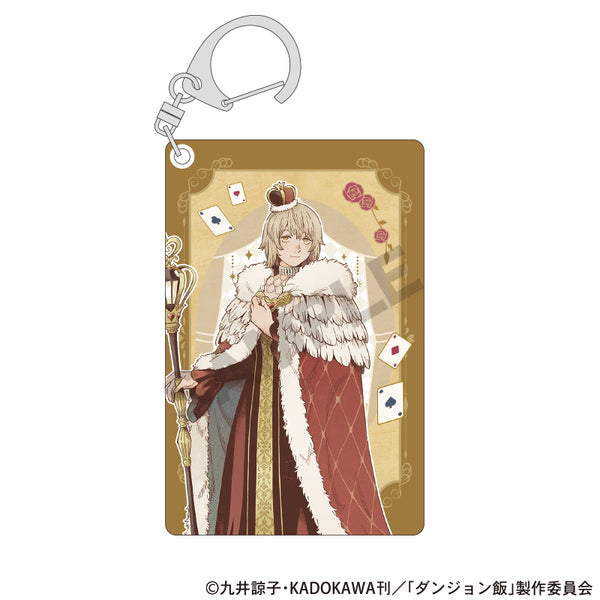 《地城飯》撲克牌風雙面壓克力鑰匙圈 法琳 童話