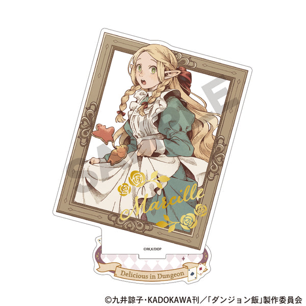 《地城飯》畫框風燙金壓花亞克力立牌 瑪爾希爾 童話