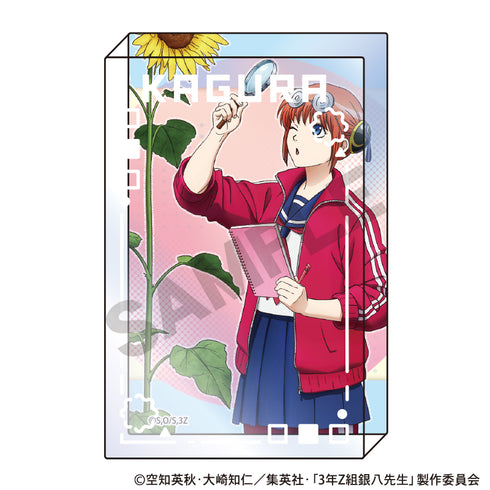 "3rd Year Class Z: Mr. Ginpachi" Acrylic Block - Kagura's Independent Research Project