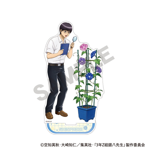 《3年Z班 銀八老師》壓克力立牌 志村新八 自由研究