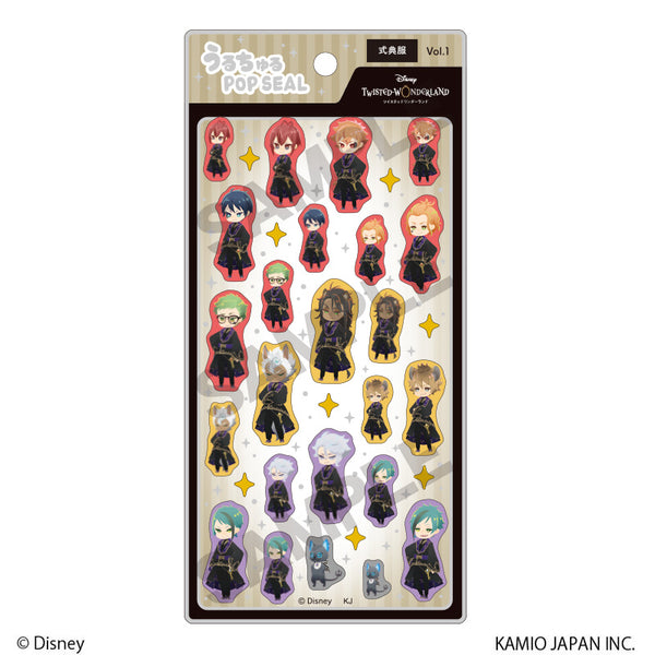『ディズニー ツイステッドワンダーランド』うるちゅるPOP SEAL 式典服vol.1