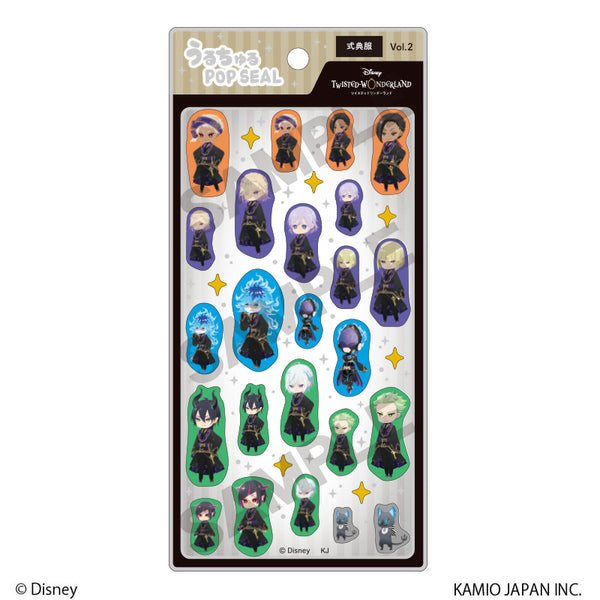 『ディズニー ツイステッドワンダーランド』うるちゅるPOP SEAL 式典服vol.2