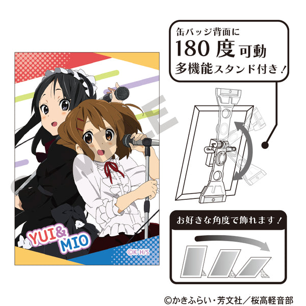 『けいおん!』アート缶バッジ マイク