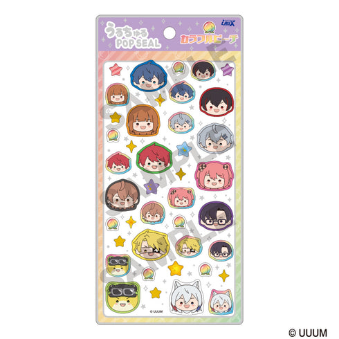 『カラフルピーチ』うるちゅるPOP SEAL デフォルメ