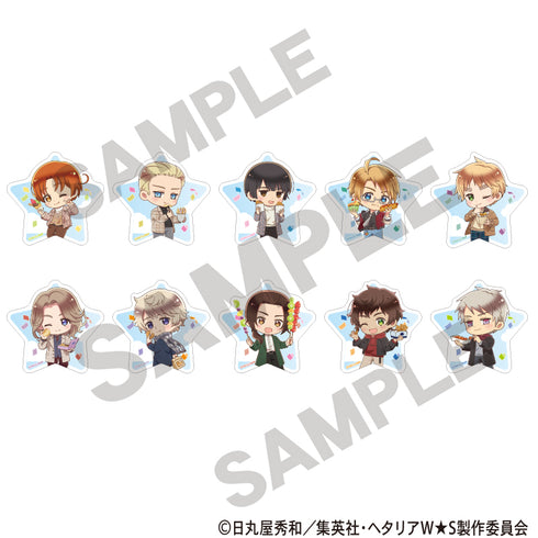 『ヘタリア World★Stars』トレーディングアクリルクリップ 食べ歩きグルメ ミニキャラ【BOX】