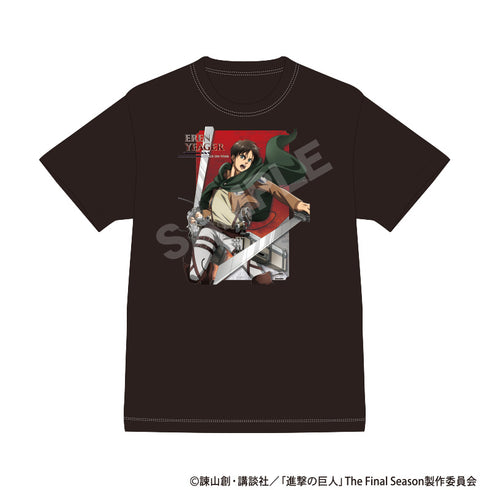 『進撃の巨人』Tシャツ エレン アクション