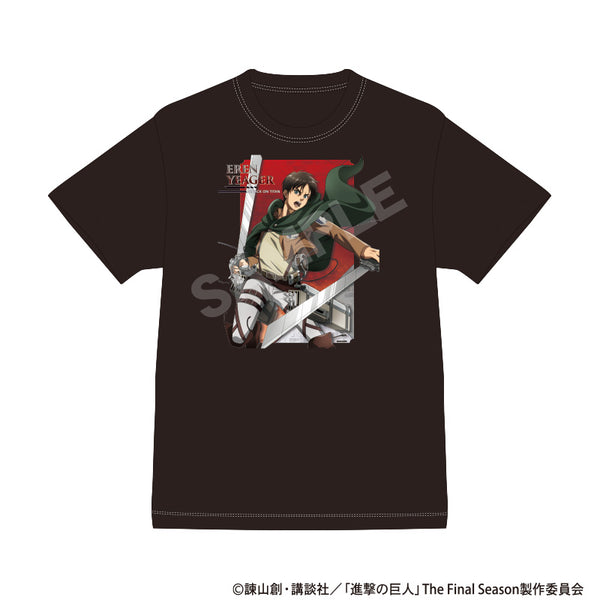 『進撃の巨人』Tシャツ エレン アクション