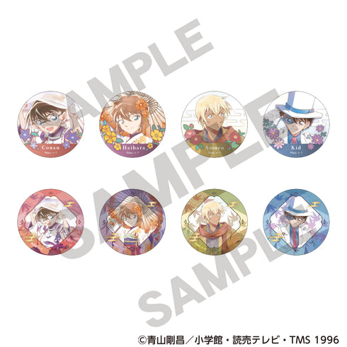 『名探偵コナン』トレーディングホログラム缶バッジ 秋の華和装 クラパレット【BOX】