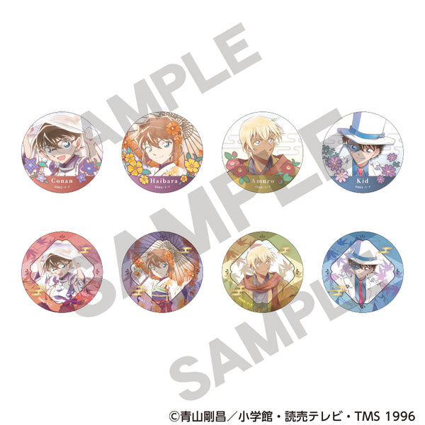 『名探偵コナン』トレーディングホログラム缶バッジ 秋の華和装 クラパレット【BOX】