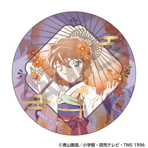 『名探偵コナン』トレーディングホログラム缶バッジ 秋の華和装 クラパレット【BOX】