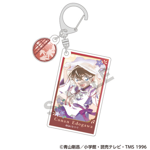 《名侦探柯南》双部件亚克力挂件 秋日华丽和服 克拉帕莱特【盒装】