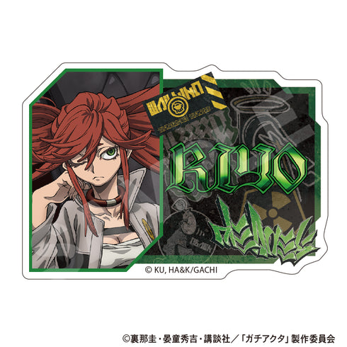 『ガチアクタ』アクリルネームバッジ リヨウ 人器×椅子