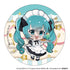 『初音ミク』箔押し缶バッジ レトロ喫茶【BOX】