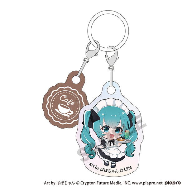 『初音ミク』アクセントチャーム 初音ミク レトロ喫茶 ミニキャラ