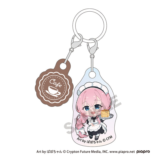 『初音ミク』アクセントチャーム 巡音ルカ レトロ喫茶 ミニキャラ