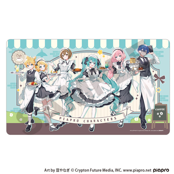 『初音ミク』ラバーマット レトロ喫茶