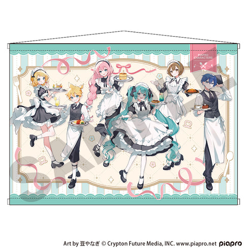 『初音ミク』B1タペストリー レトロ喫茶