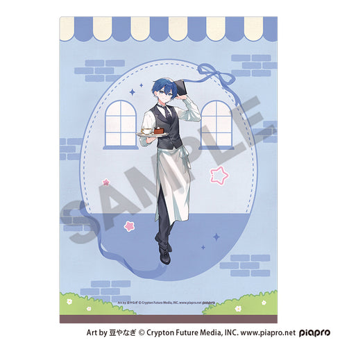 『初音ミク』シングルクリアファイル KAITO レトロ喫茶